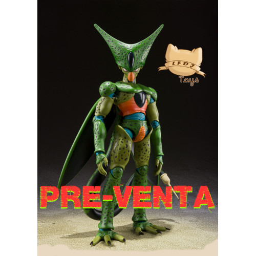 Bandai S.H.Figuarts Dragon Ball Z – Cell Prima Forma, Action Figure 17 Cm, Collezionabile - 4