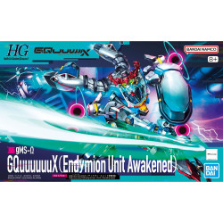 M.S. Gundam GQuuuuuuX: HG High Grade 1/144 - GQuuuuuuX (Endymion Unit Awakened)
